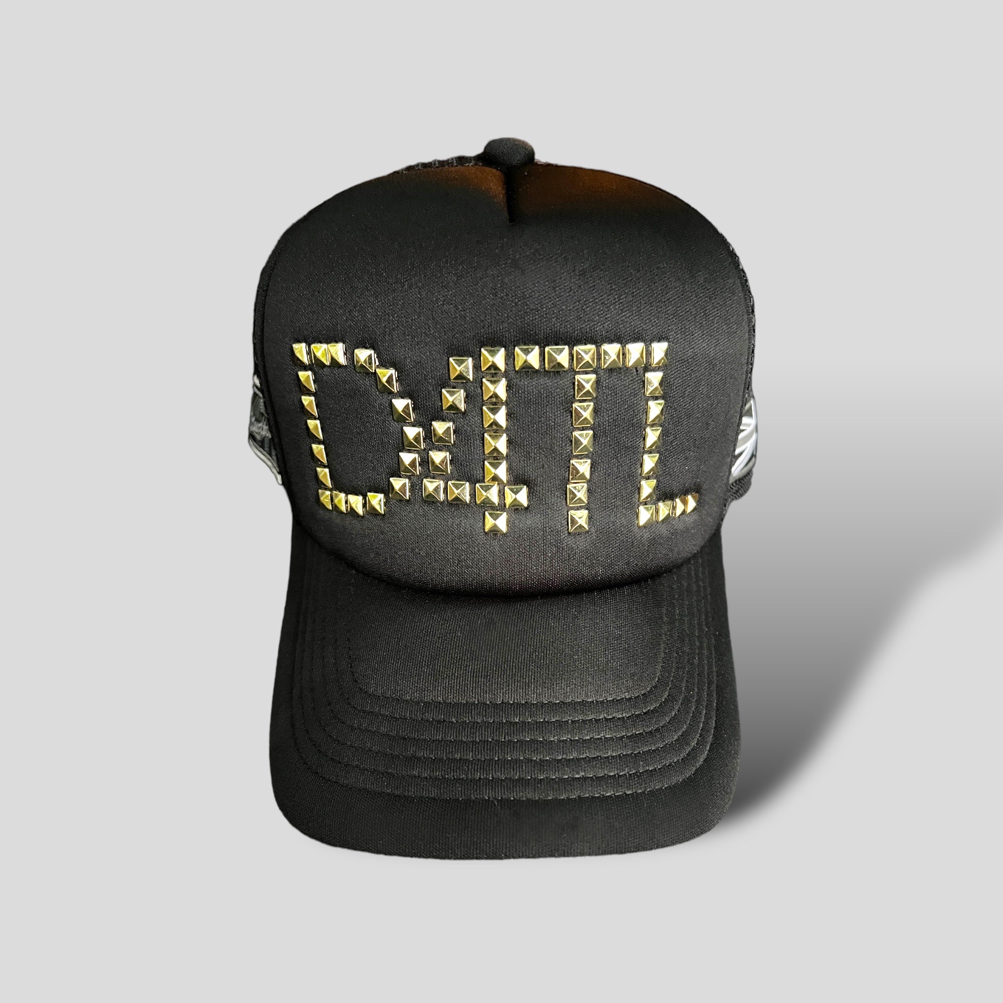 ROCKSTUD TRUCKER CAP - BLACK – D4TL Studios Ltd