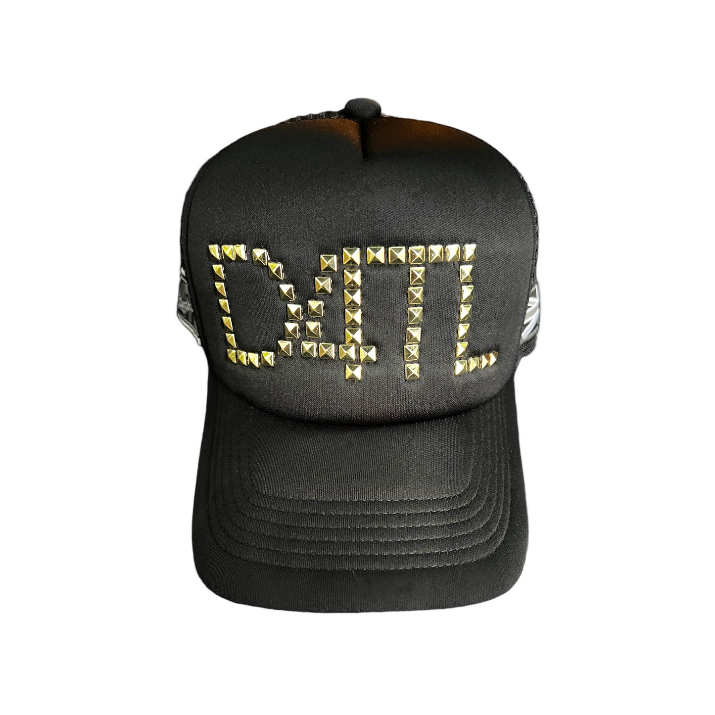 ROCKSTUD TRUCKER CAP - BLACK